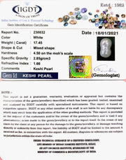 17.45/CT NATURAL KESHI PEARL